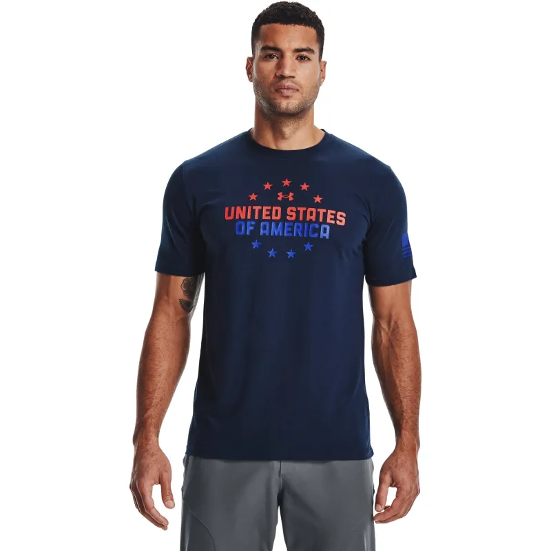 Under Armour Men's Freedom Us Of A T-Shirt - 1365051-408 sold by Zulily
