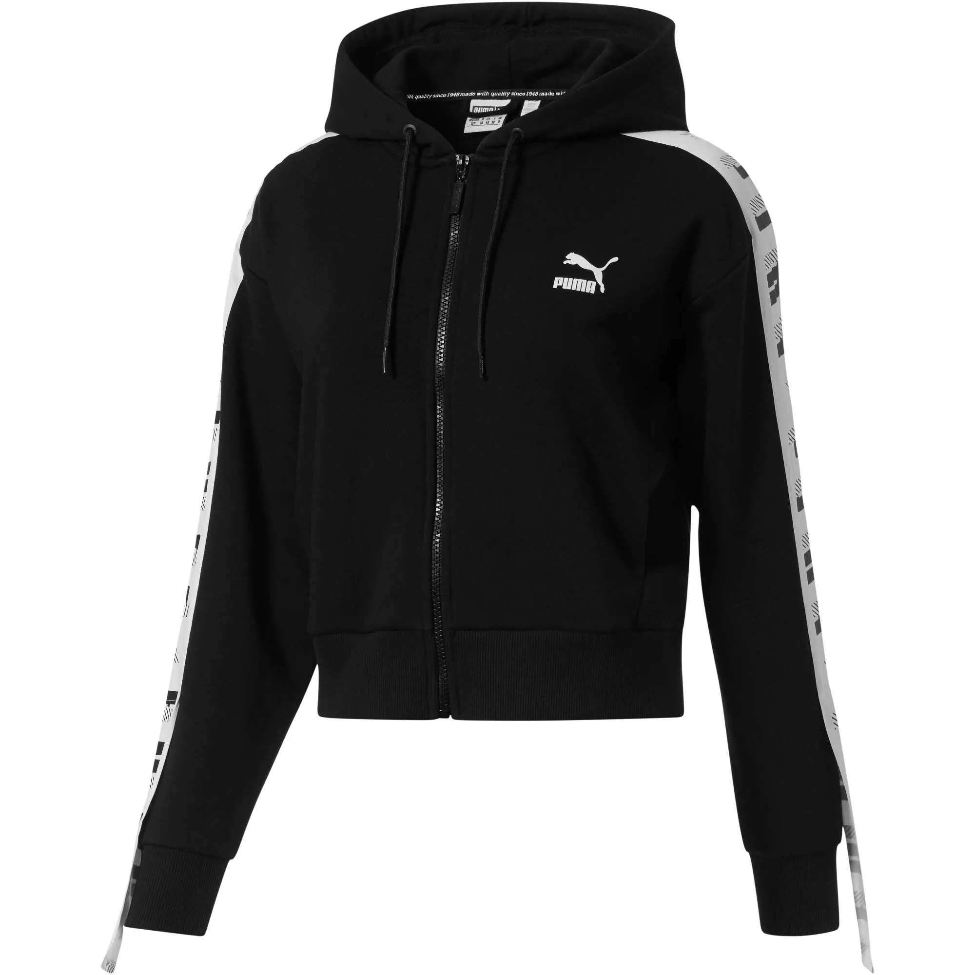 Puma Women's Revolt Full Zip Hoody Terry - 578594-01 sold by Zulily product image thumbnail 2