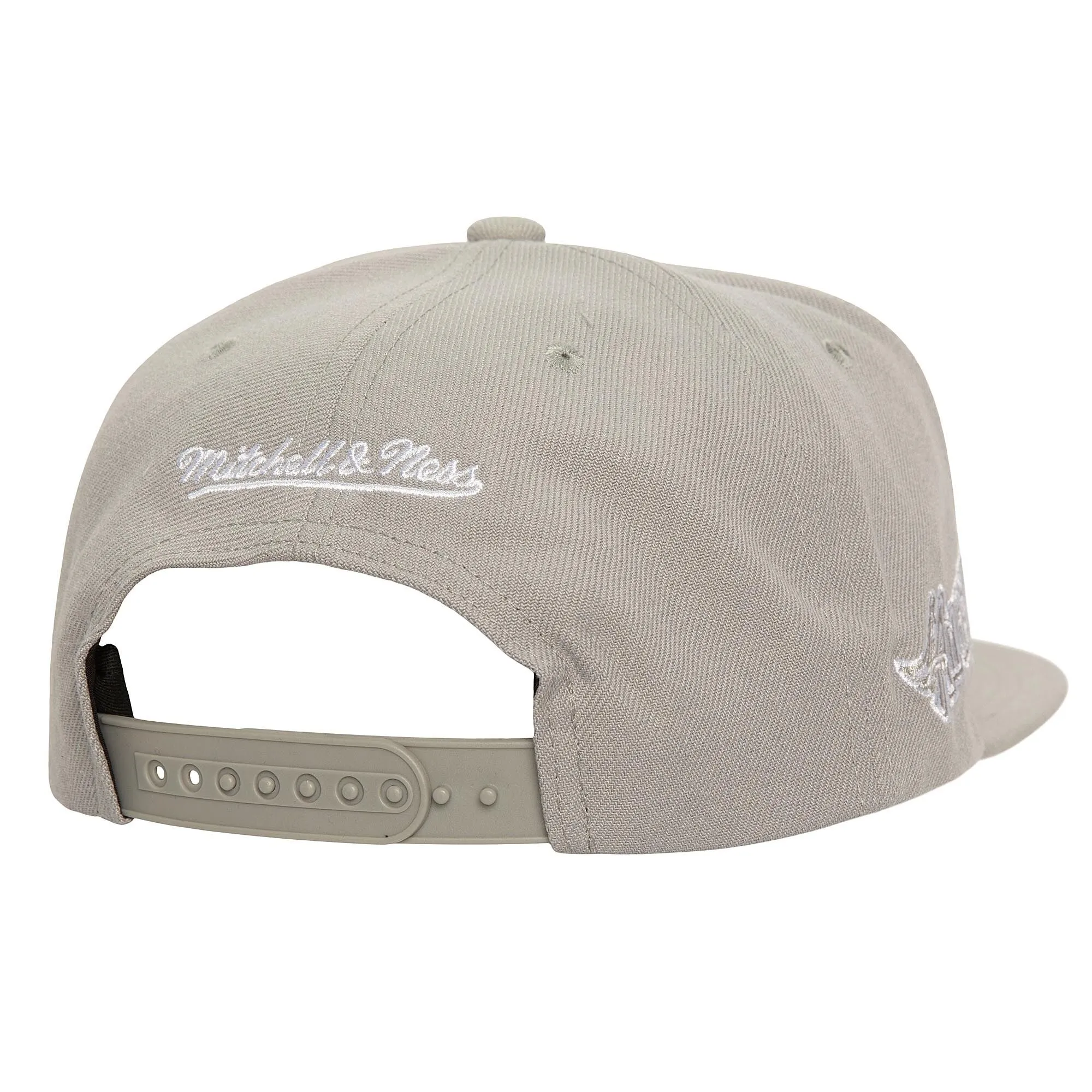 Mitchell & Ness Men's Mlb Evergreen Grey White Snapback Coop Angels sold by Zulily product image thumbnail 2