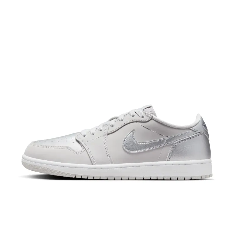 Air Jordan Men's Retro 1 Low Og 'Metallic Silver' - Cz0790-002 sold by Zulily