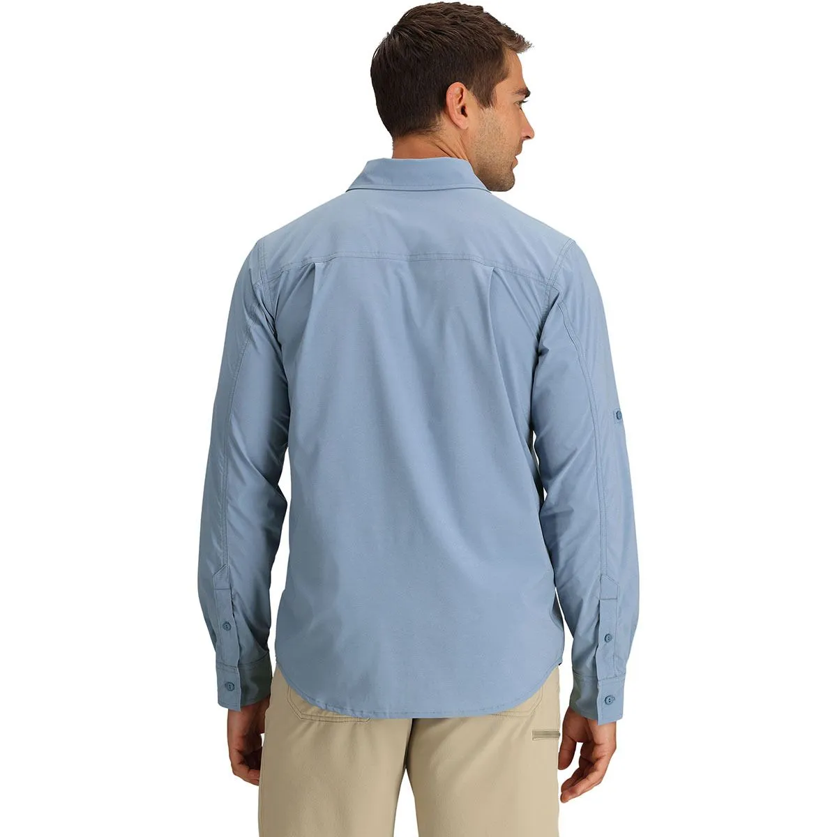 Outdoor Research Men's Way Station Long Sleeve Button Up Upf 30 Shirt sold by Zulily product image thumbnail 3