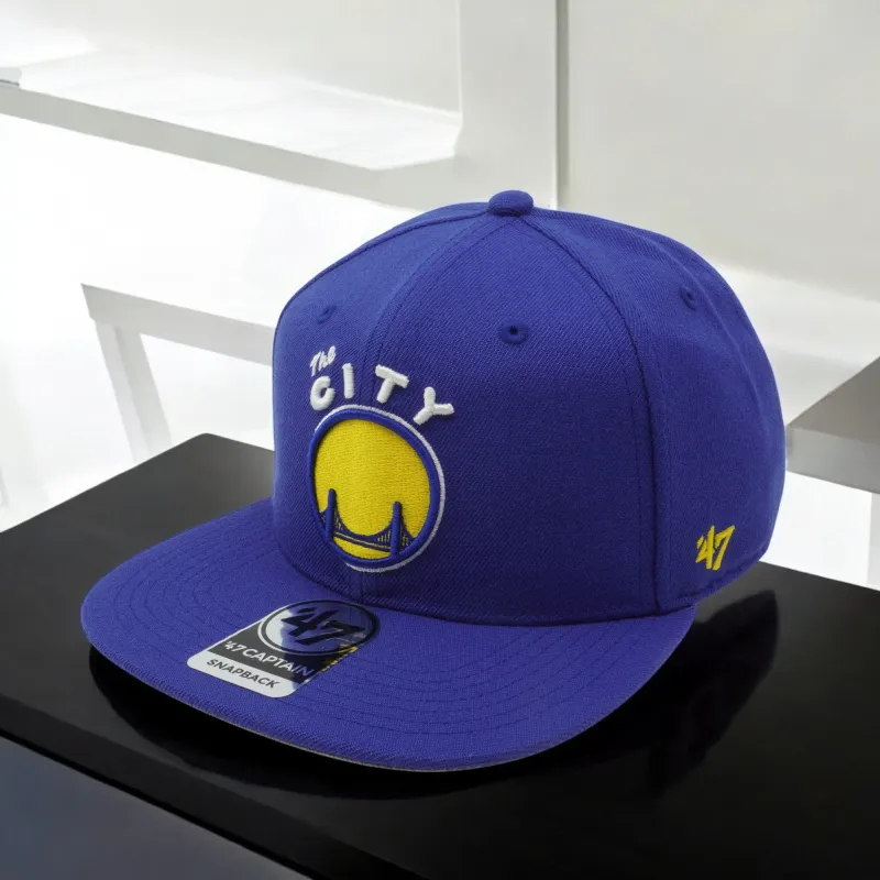47 Brand Men's Nba Gs Warriors Hwc 47 Captain Snapback - Khwcl-Srs08Wbp-Rya62 sold by Zulily
