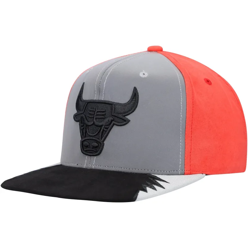 Mitchell & Ness Men's Nba Day 5 Snapback Bulls - Grey-Red sold by Zulily