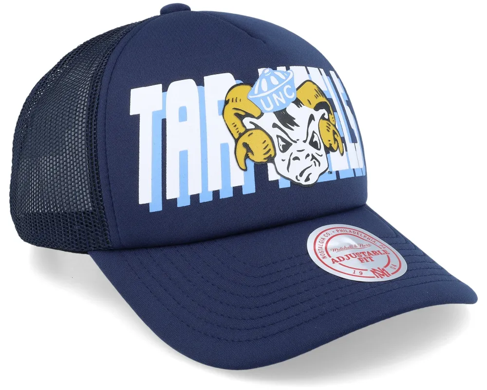 Mitchell & Ness Men's Ncaa Billboard Trucker Snapback North Carolina sold by Zulily