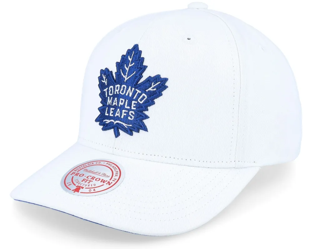 Mitchell & Ness Men's Nhl All In Pro Snapback Maple Leafs - White sold by Zulily