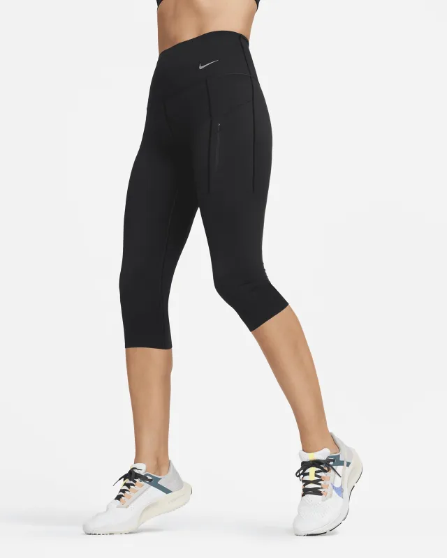 Nike Women's Go Firm-Support High-Waisted Capri Leggings - Dq5700-010 sold by Zulily