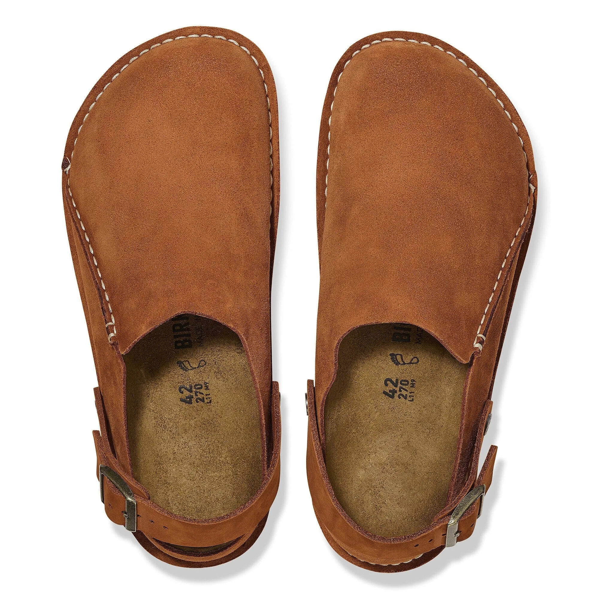 Birkenstock Unisex Lutry Premium Suede Suede Leather 'Regular Fit' - 1025335 sold by Zulily product image thumbnail 4