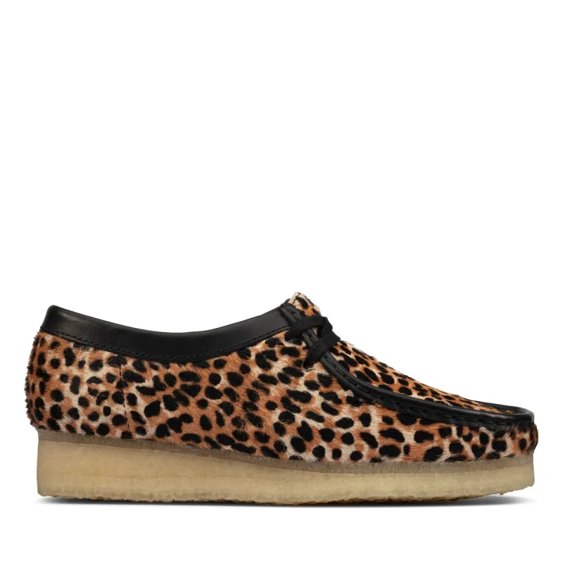 Clarks Women's Wallabee Leopard Print sold by Zulily