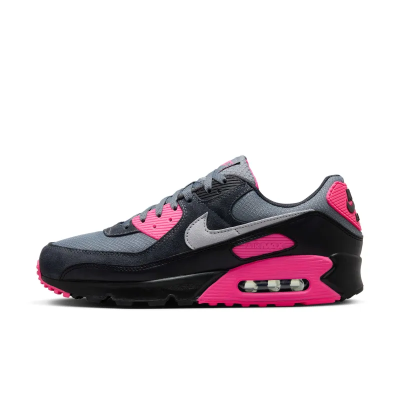 Nike Men's Air Max 90 'Wolf Grey Hyper Pink' - Dm0029-010 sold by Zulily