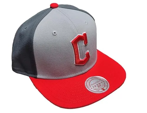Mitchell & Ness Men's Mlb Triple Play Liberty Snapback Guardians sold by Zulily