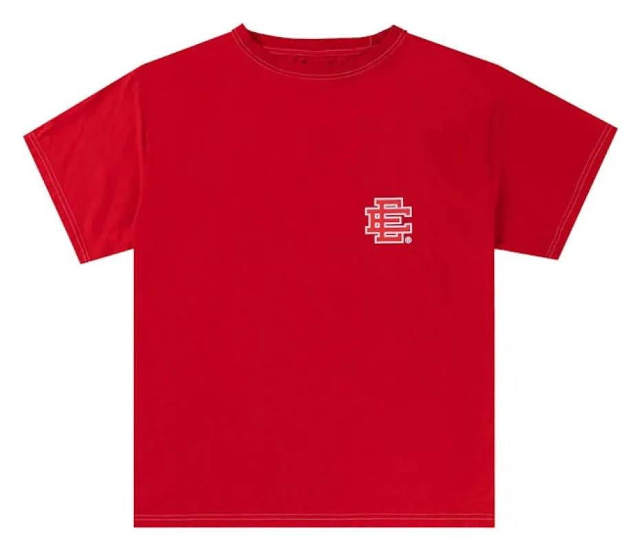 Eric Emanuel Men's Ee Basic T-Shirt Fw24 - Ttcorcot-Redred sold by Zulily