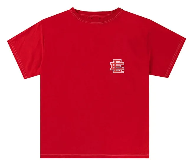 Eric Emanuel Men's Ee Basic T-Shirt Fw24 - Ttcorcot-Redred sold by Zulily