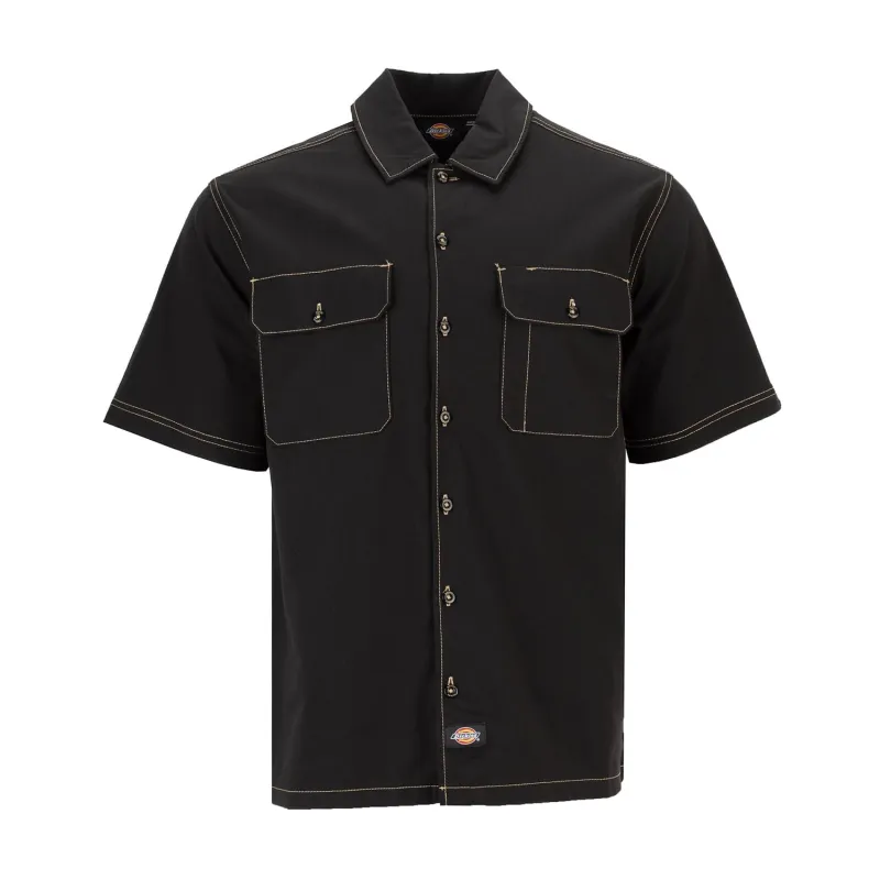Dickies Men's Button Shirt - A4Z7Rblk sold by Zulily
