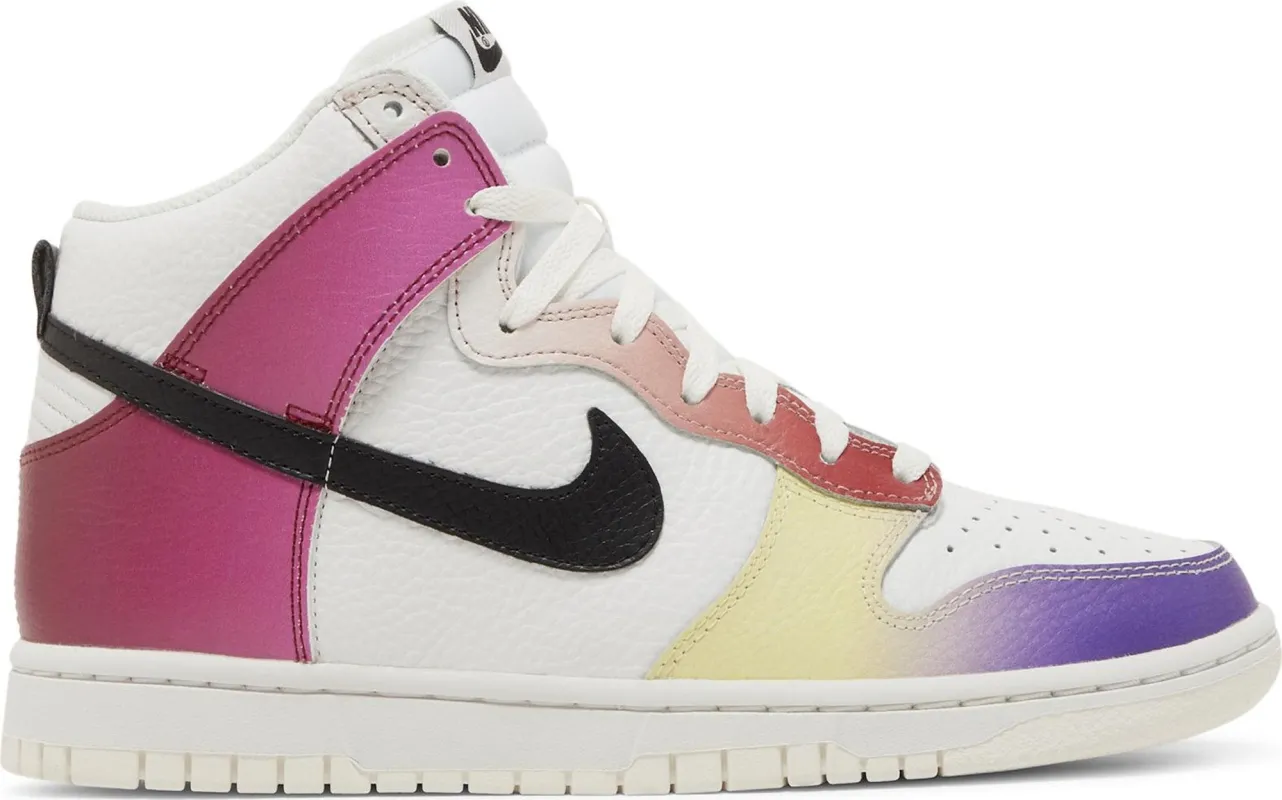 Nike Women's Dunk High 'Multi-Color Gradient' - Fd0802-100 sold by Zulily