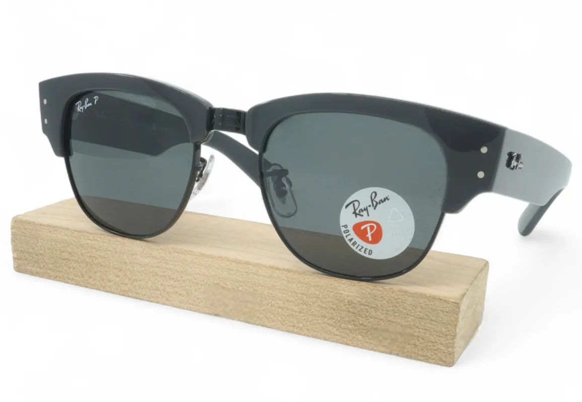 Ray-Ban Unisex Ray Ban Mega Clubmaster Polarized Sunglasses - Rb0316S-136748_53 sold by Zulily