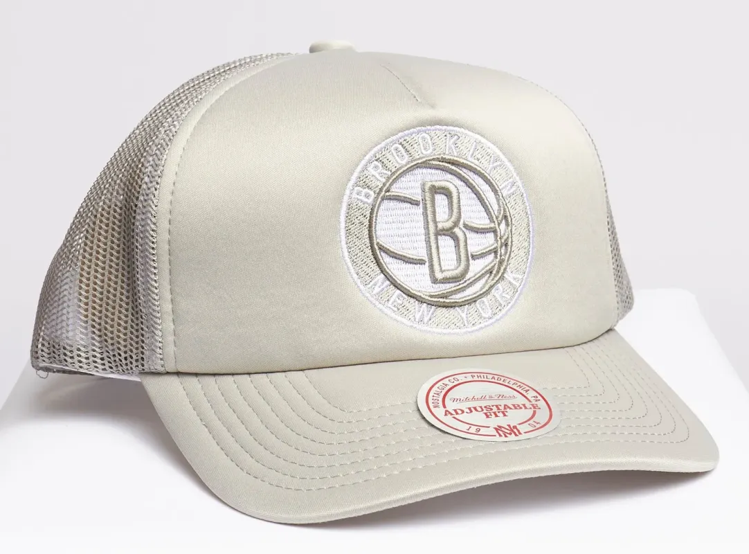 Mitchell & Ness Men's Nba Pastel Trucker Snapback Nets - 5Hssld21131-Bnegrey sold by Zulily