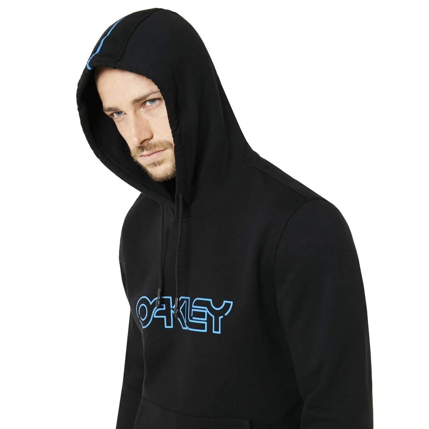 Oakley Men's Fleece Piping Hoodie - 472434-02E sold by Zulily product image thumbnail 2
