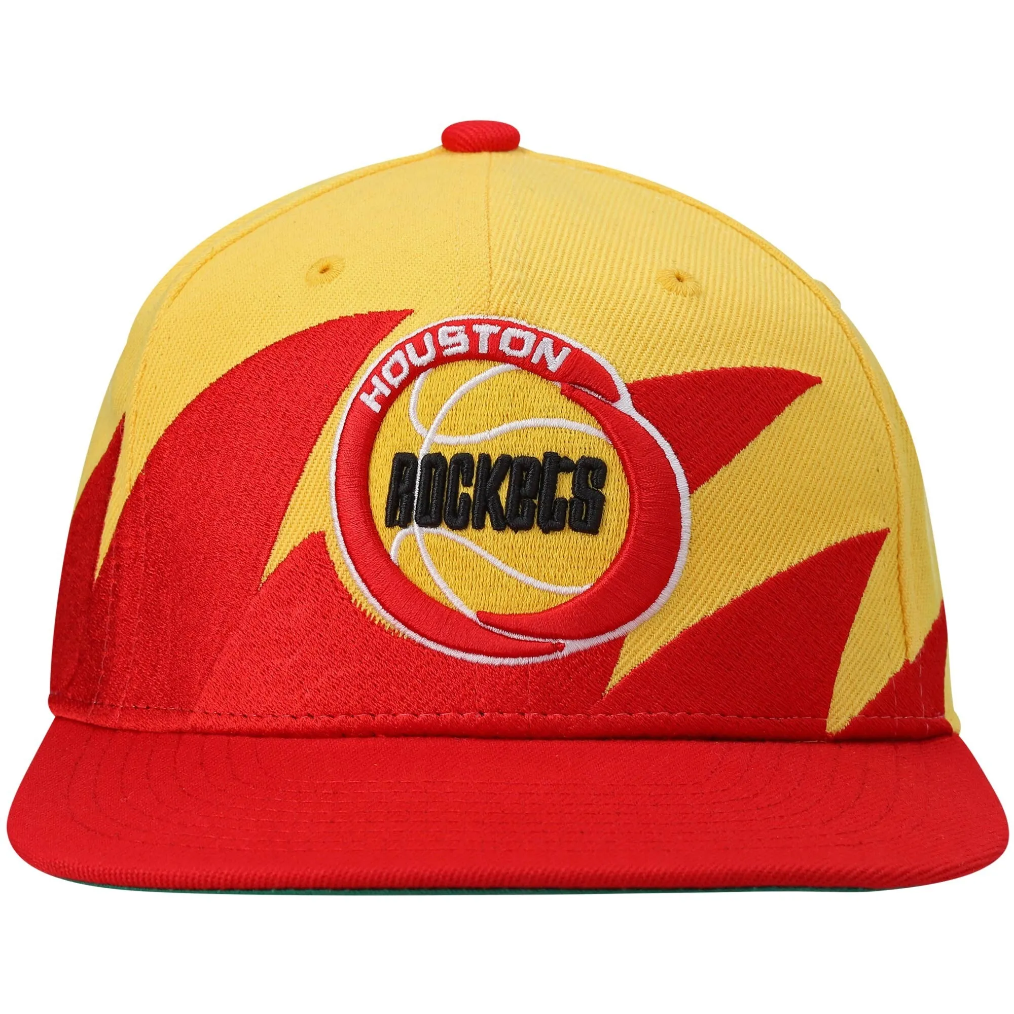 Mitchell & Ness Men's Nba Sharktooth Snapback Hwc Rockets - Gold-Red sold by Zulily product image thumbnail 2
