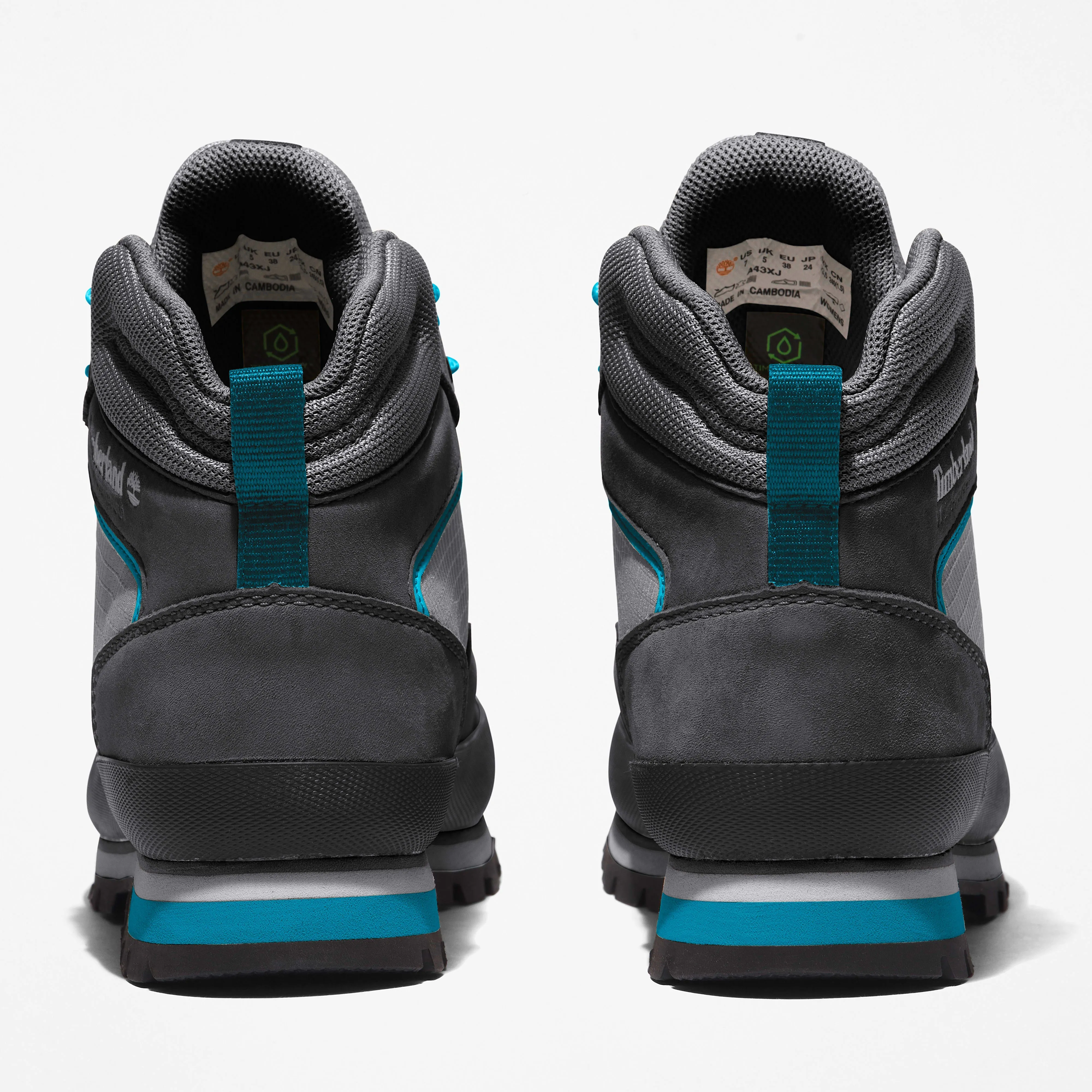 Timberland Women's Euro Hiker Boot 'Grey Black Blue' - Tb0A43Yh001 sold by Zulily product image thumbnail 5