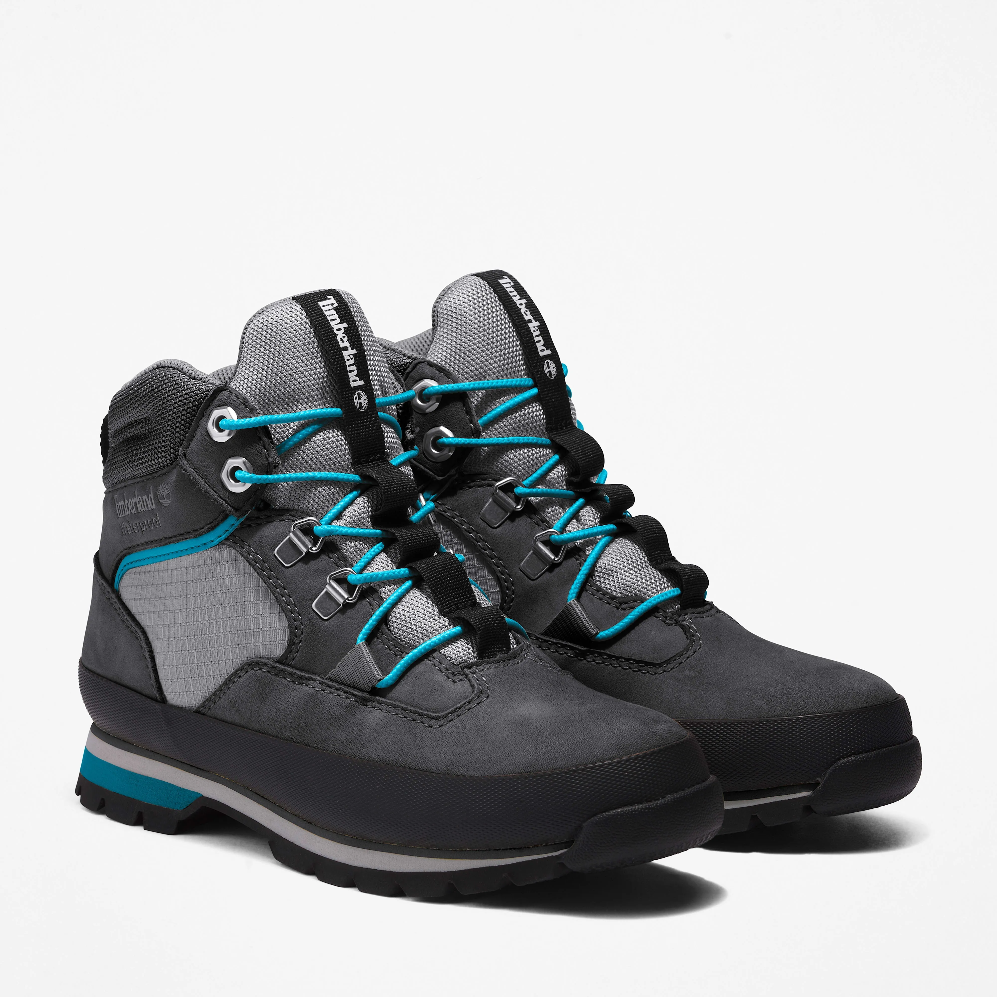 Timberland Women's Euro Hiker Boot 'Grey Black Blue' - Tb0A43Yh001 sold by Zulily product image thumbnail 3