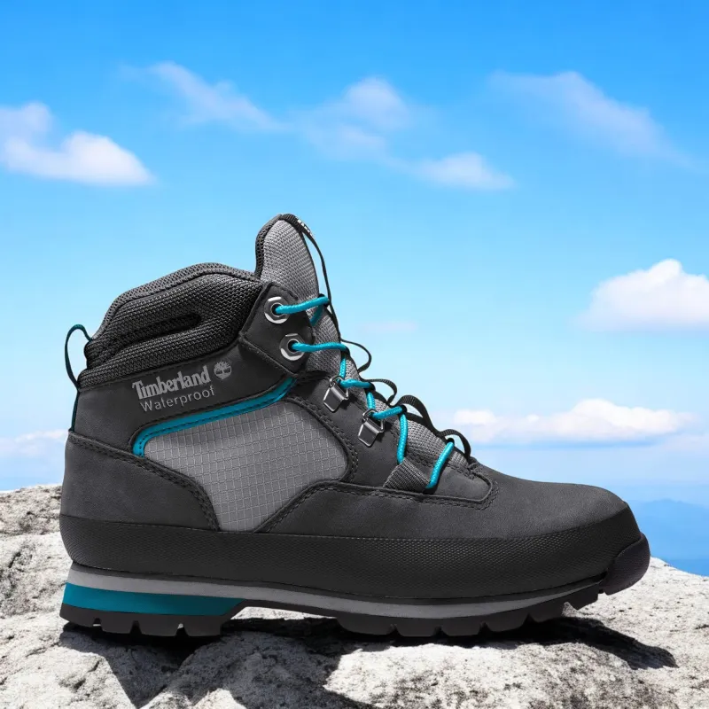Timberland Women's Euro Hiker Boot 'Grey Black Blue' - Tb0A43Yh001 sold by Zulily