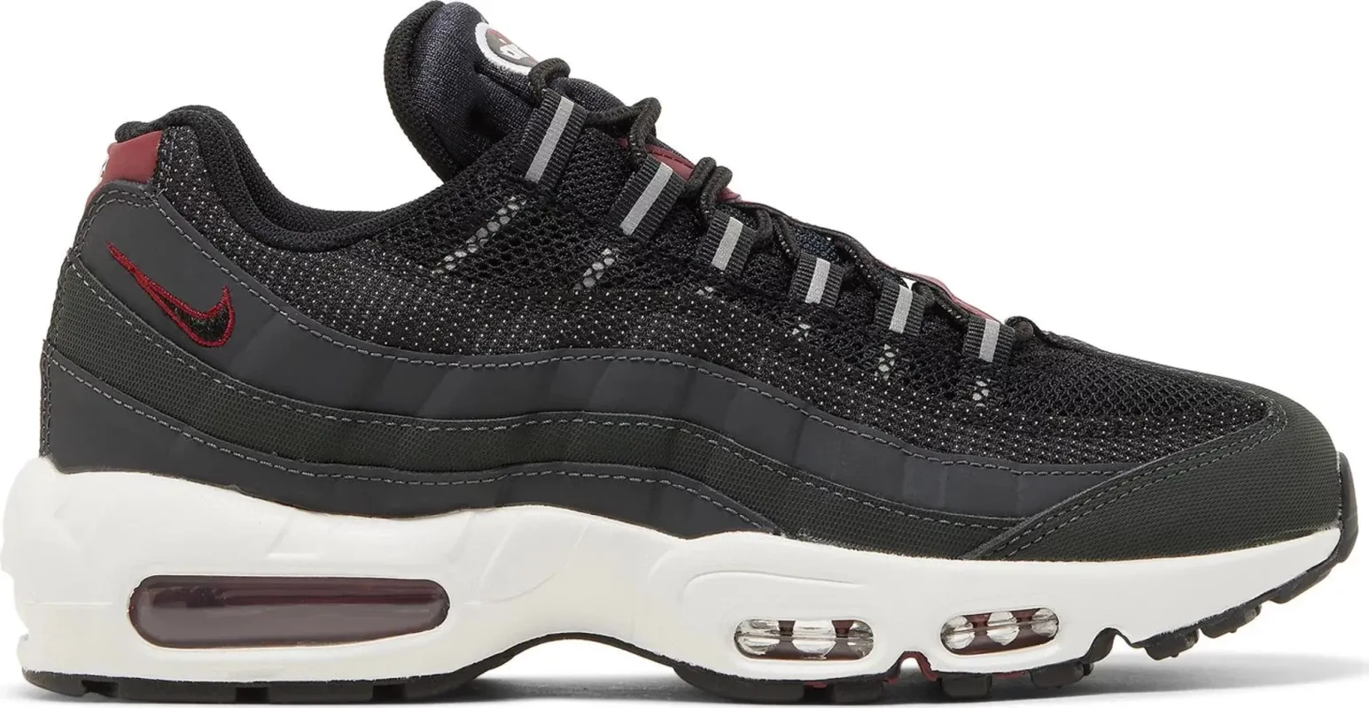 Nike Men's Air Max 95 'Anthracite Team Red' - Dq3982-001 sold by Zulily