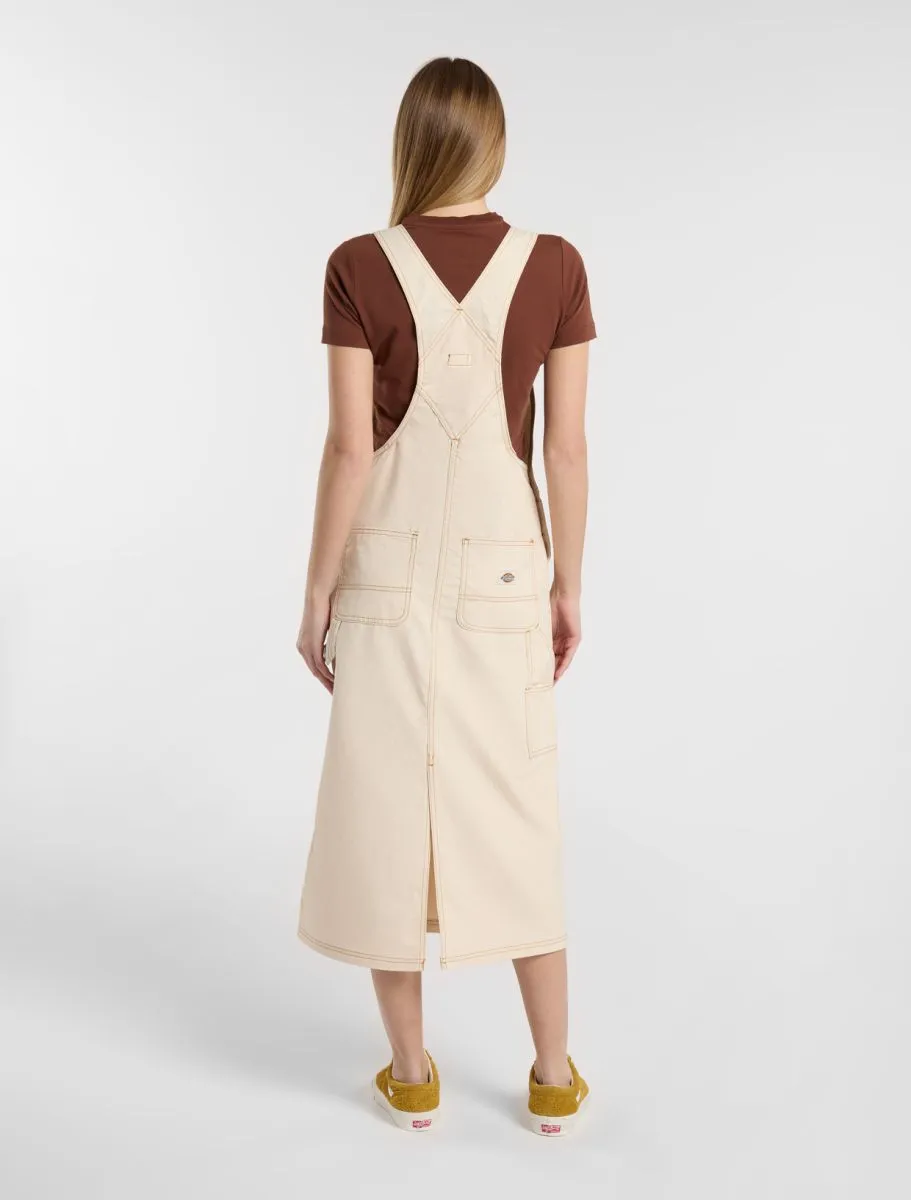 Dickies Women's Long Overall Denim Dungaree Dress - A4Z6Tf90 sold by Zulily product image thumbnail 4