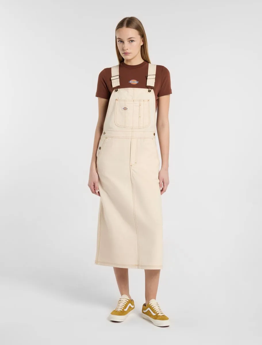 Dickies Women's Long Overall Denim Dungaree Dress - A4Z6Tf90 sold by Zulily product image thumbnail 3