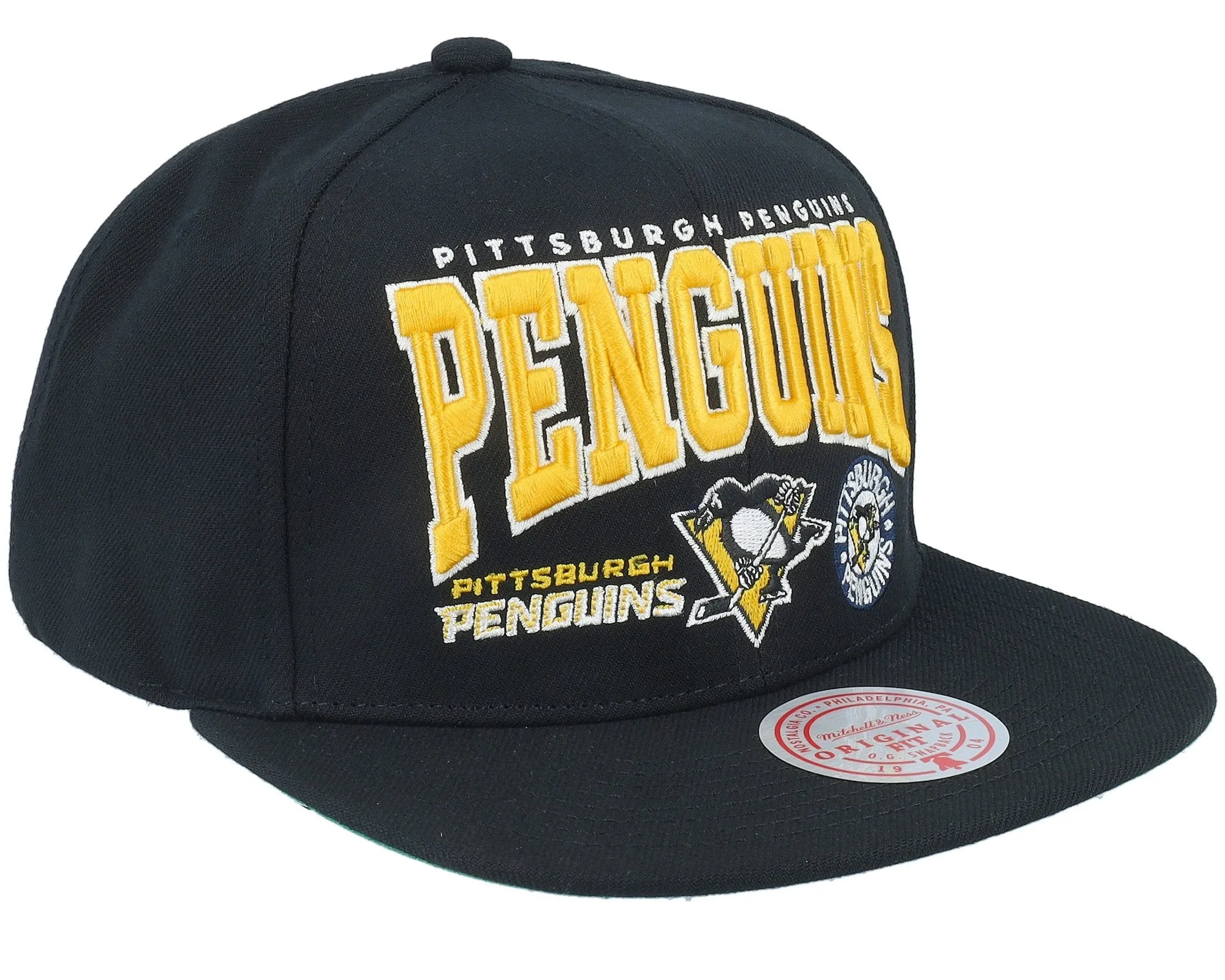 Mitchell & Ness Men's Nhl Champ Stack Snapback Vntg Penguins - Black sold by Zulily product image thumbnail 2