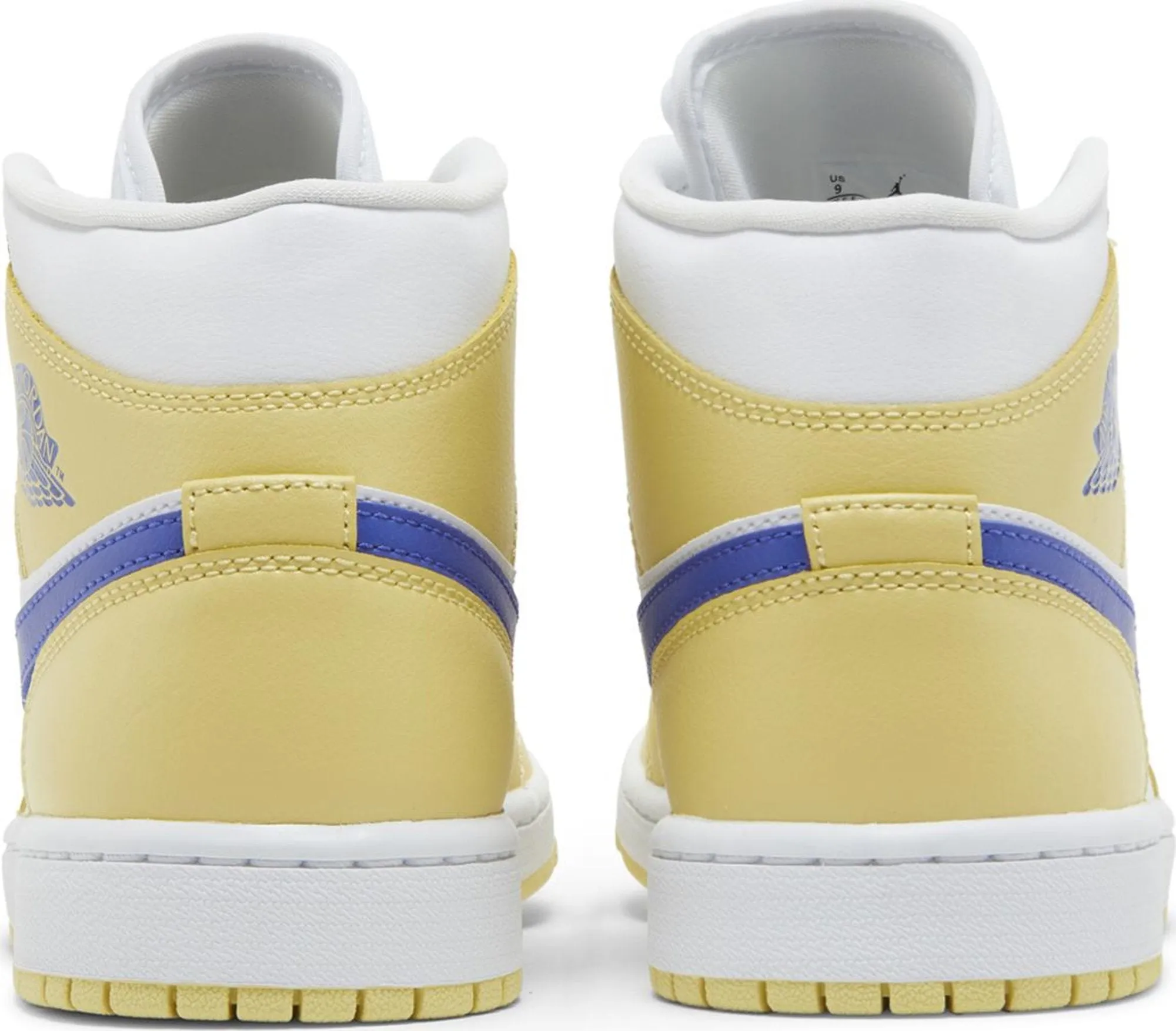 Air Jordan Women's Retro 1 Mid 'Lemon Wash Lapis' - Bq6472-701 sold by Zulily product image thumbnail 4