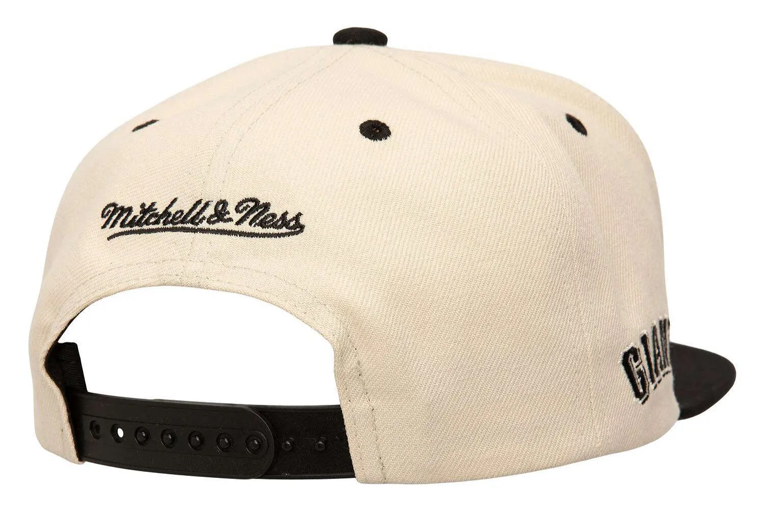 Mitchell & Ness Men's Mlb Evergreen Cream Black Snapback Giants - Hs9558-Sfgofwh sold by Zulily product image thumbnail 2
