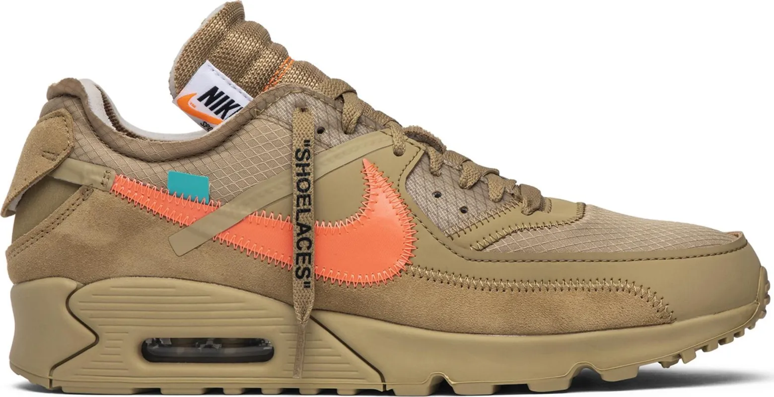 Nike Men's Air Max 90 'Off-White Desert Ore' - Aa7293-200 made by Nike