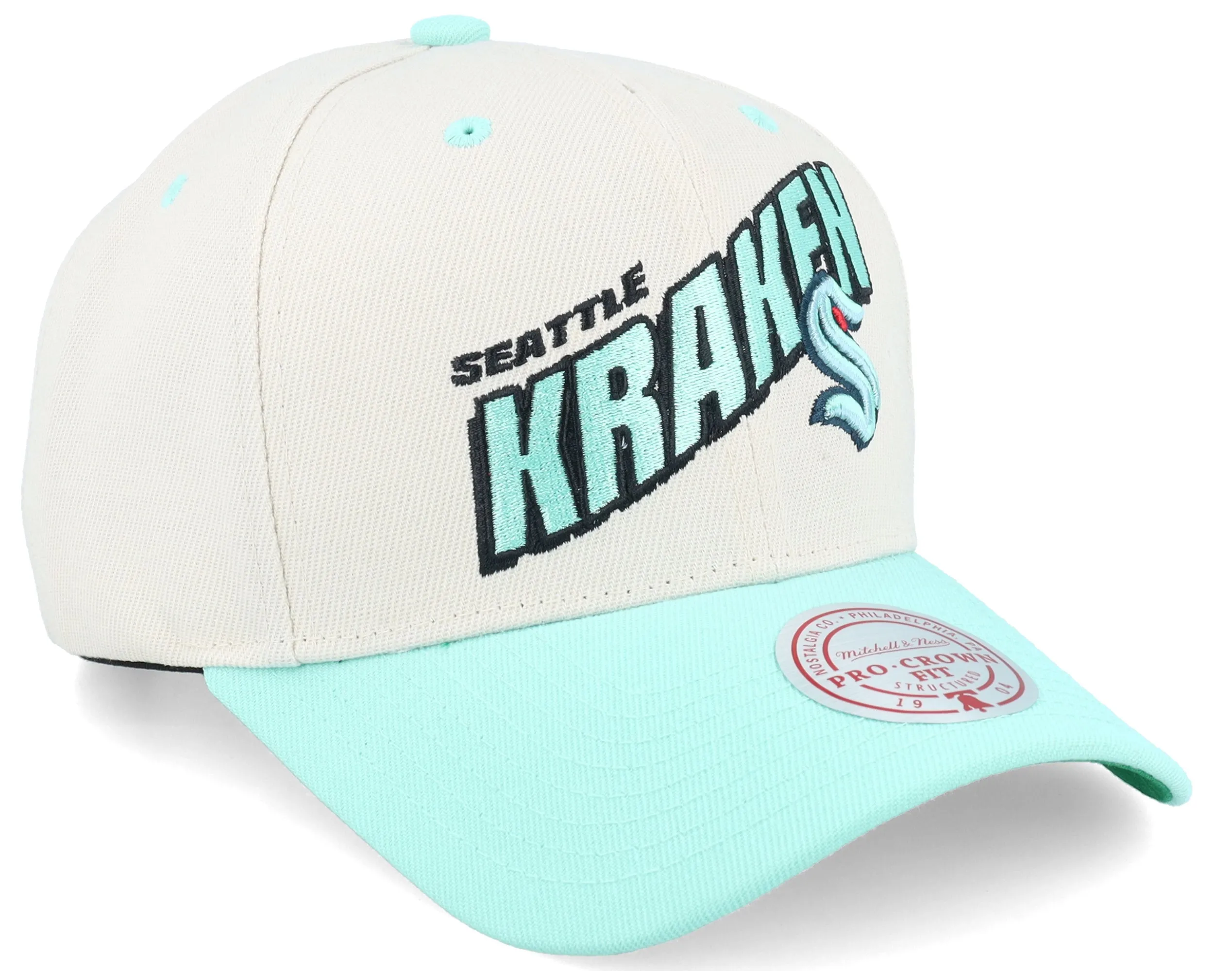 Mitchell & Ness Men's Nhl Retro Type Pro Snapback Kraken sold by Zulily