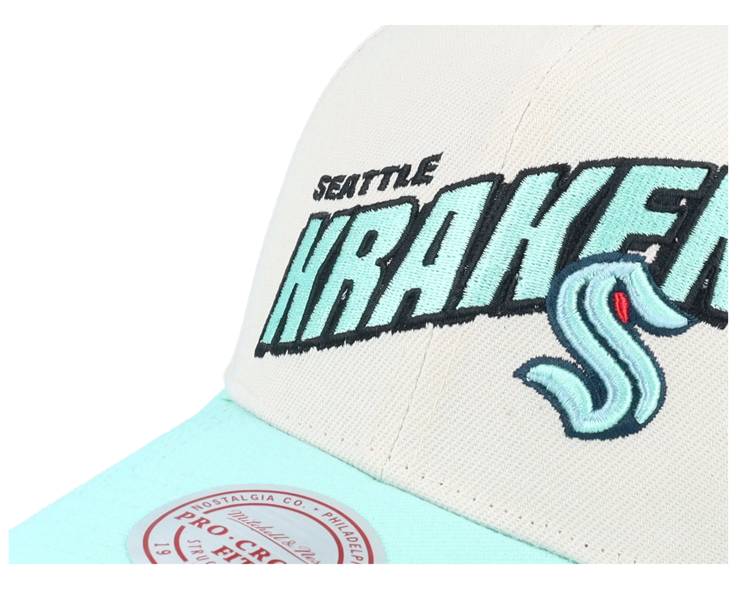 Mitchell & Ness Men's Nhl Retro Type Pro Snapback Kraken sold by Zulily product image thumbnail 5