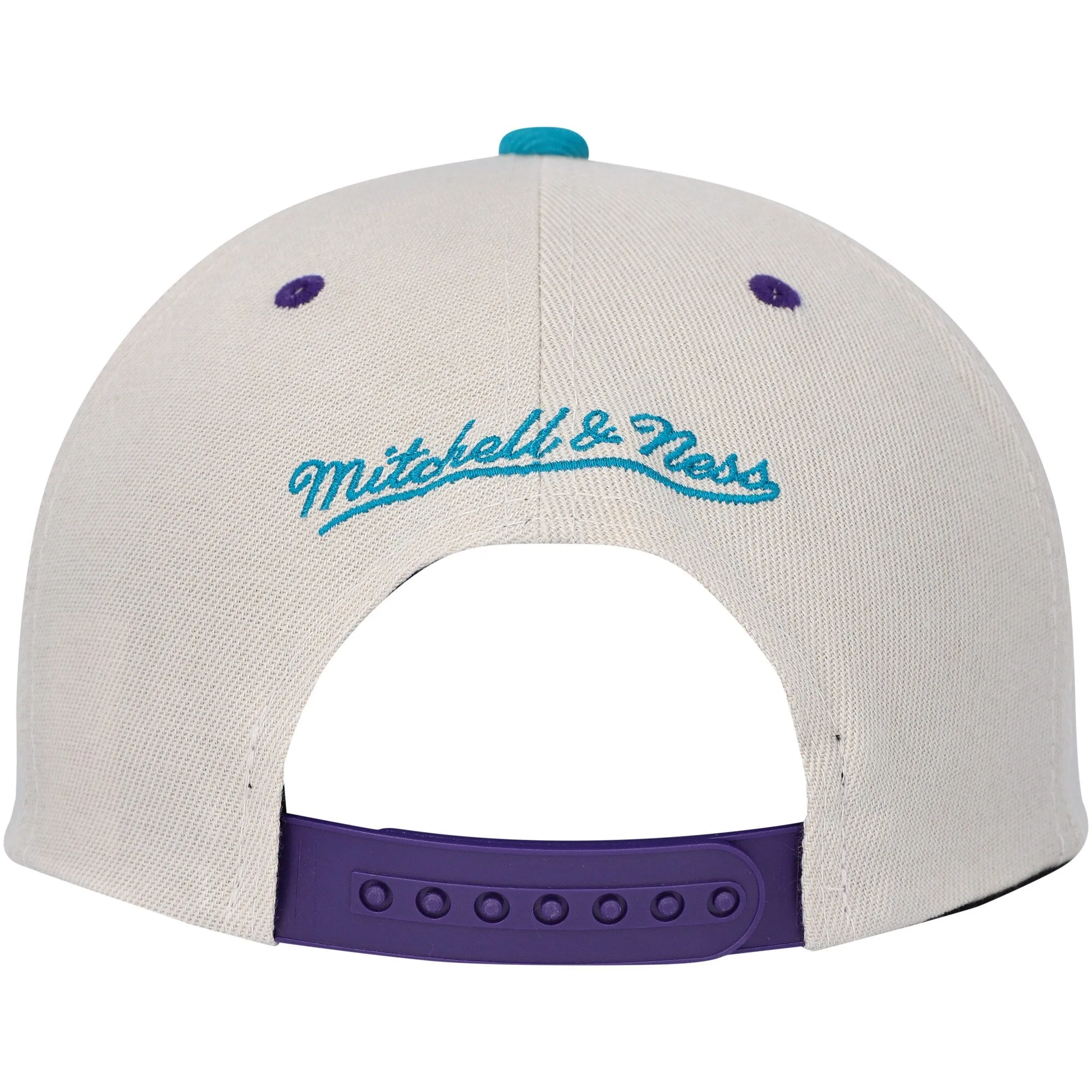 Mitchell & Ness Men's Nba Pop Panel Snapback Hwc Hornets - Off White-Teal sold by Zulily product image thumbnail 4