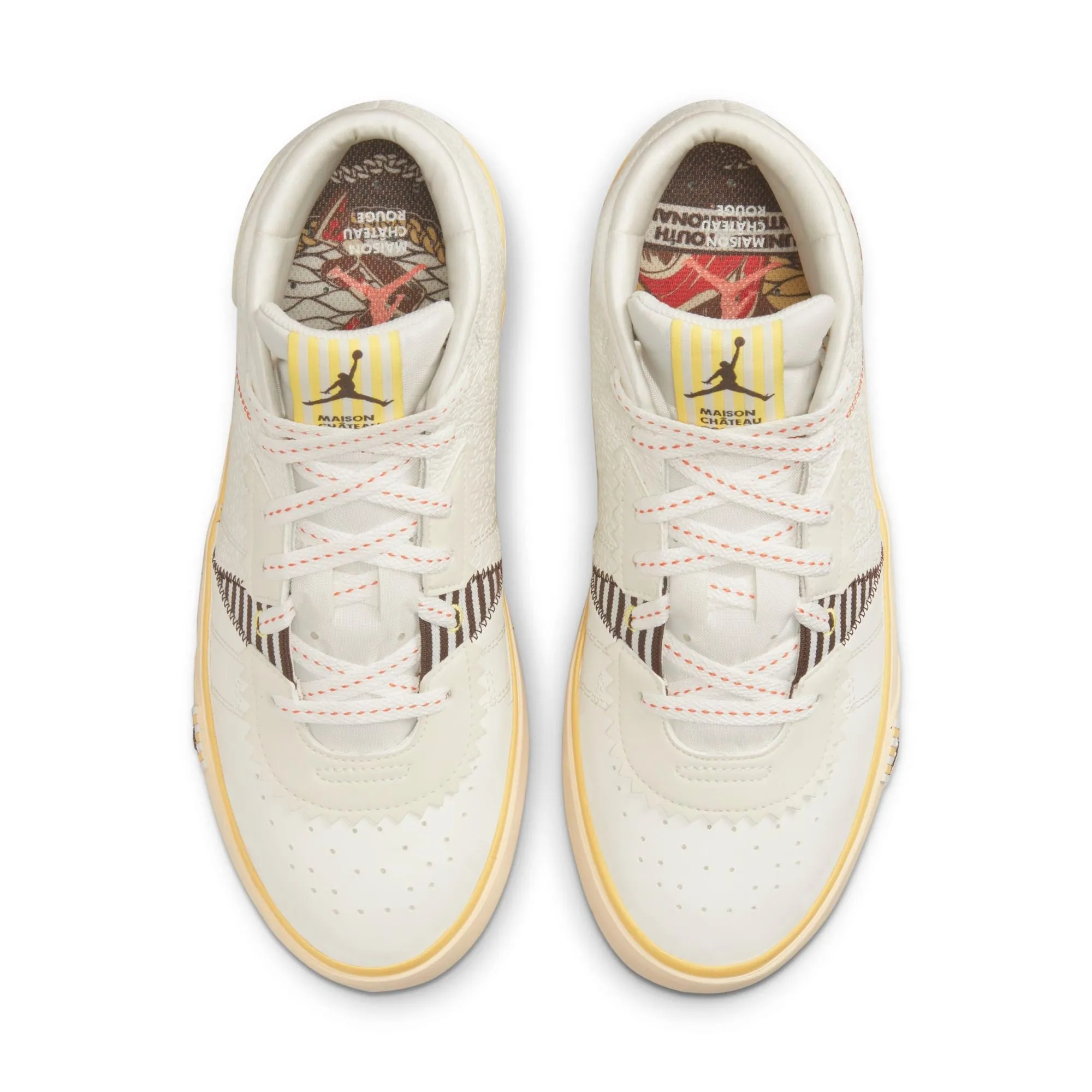 Air Jordan Men's Series Mid Sp 'Maison Chateau Rouge Sail' - Do5247-122 sold by Zulily product image thumbnail 4