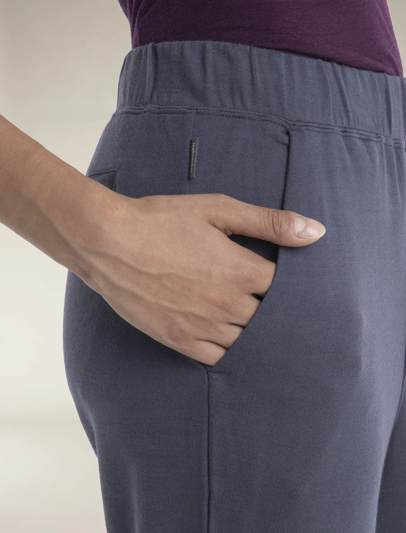 Icebreaker Women's Merino Blend Ii 200 Crush Ankle Pants - Ib0A56T7884 sold by Zulily product image thumbnail 4