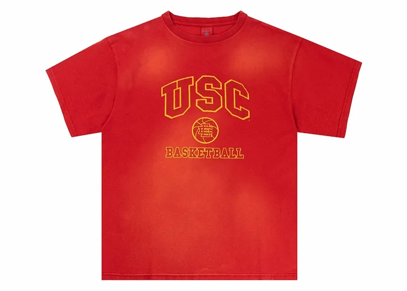 Eric Emanuel Men's Ee College Usc Tee Ss24 - Ttusccot-Redred sold by Zulily