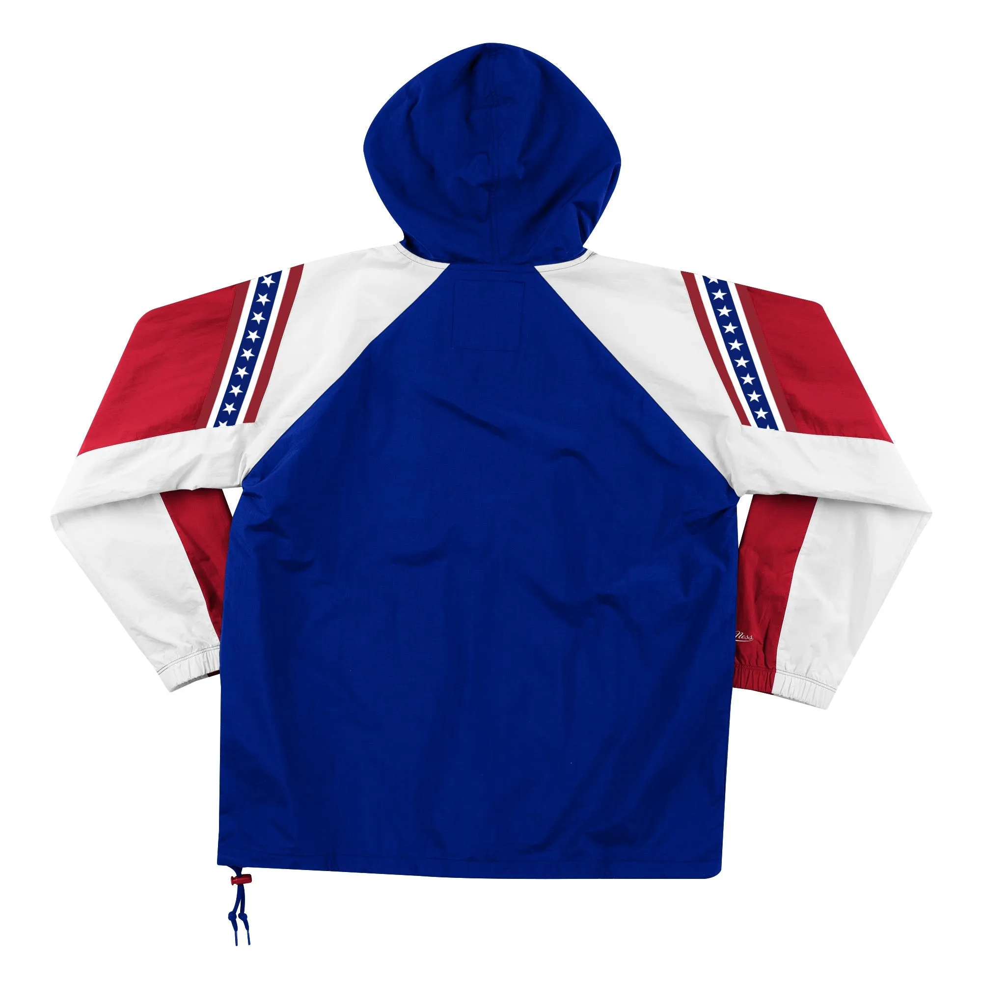 Mitchell & Ness Men's Nba Half-Zip Anorak Philadelphia 76Ers sold by Zulily product image thumbnail 2
