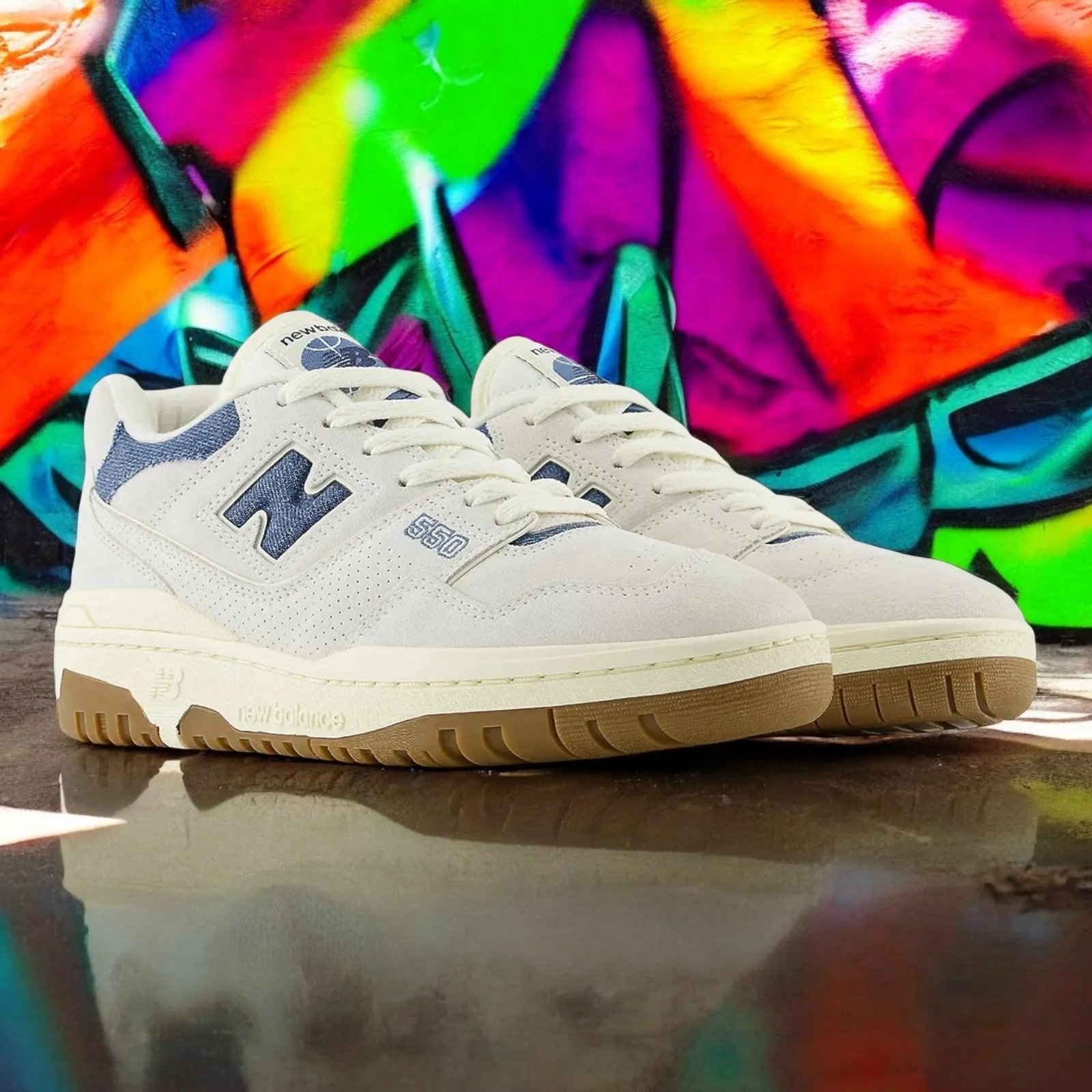 New Balance Women's 550 'Denim Pack Reflection' - Bbw550Gg sold by Zulily product image thumbnail 2