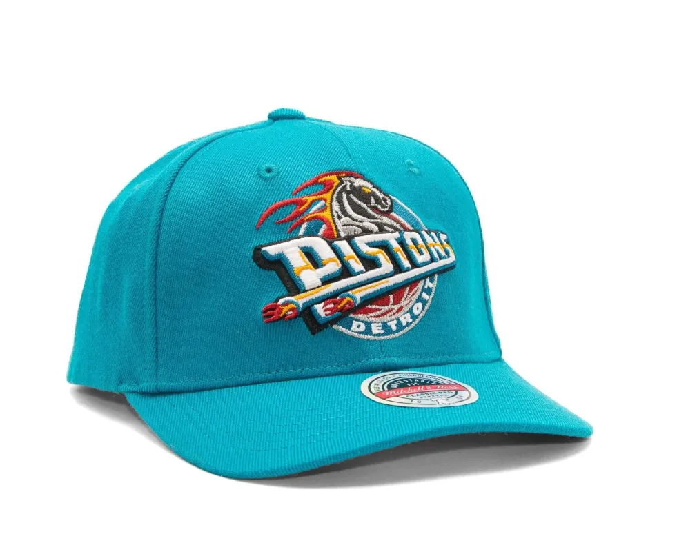 Mitchell & Ness Men's Nba Team Ground 2.0 Stretch Snapback Hwc Pistons - Teal made by Mitchell & Ness