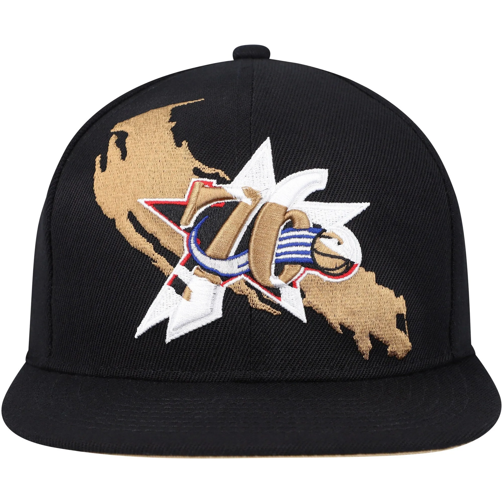 Mitchell & Ness Men's Nba Paint By Number Snapback Hwc 76Ers - Black sold by Zulily product image thumbnail 2