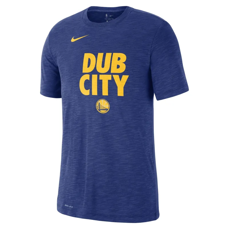 Nike Men's Nba Golden State Warriors Dub City Dri-Fit T-Shirt - Aq6578-495 sold by Zulily