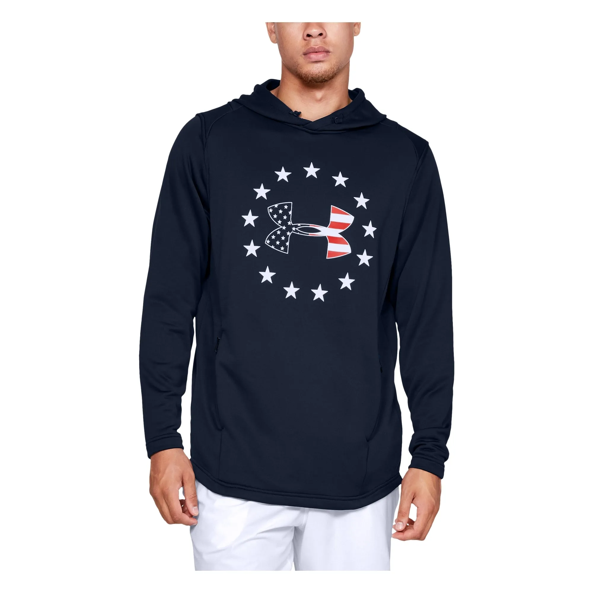 Under Armour Men's Freedom Tech Terry Po Hoodie - 1323105-408 sold by Zulily