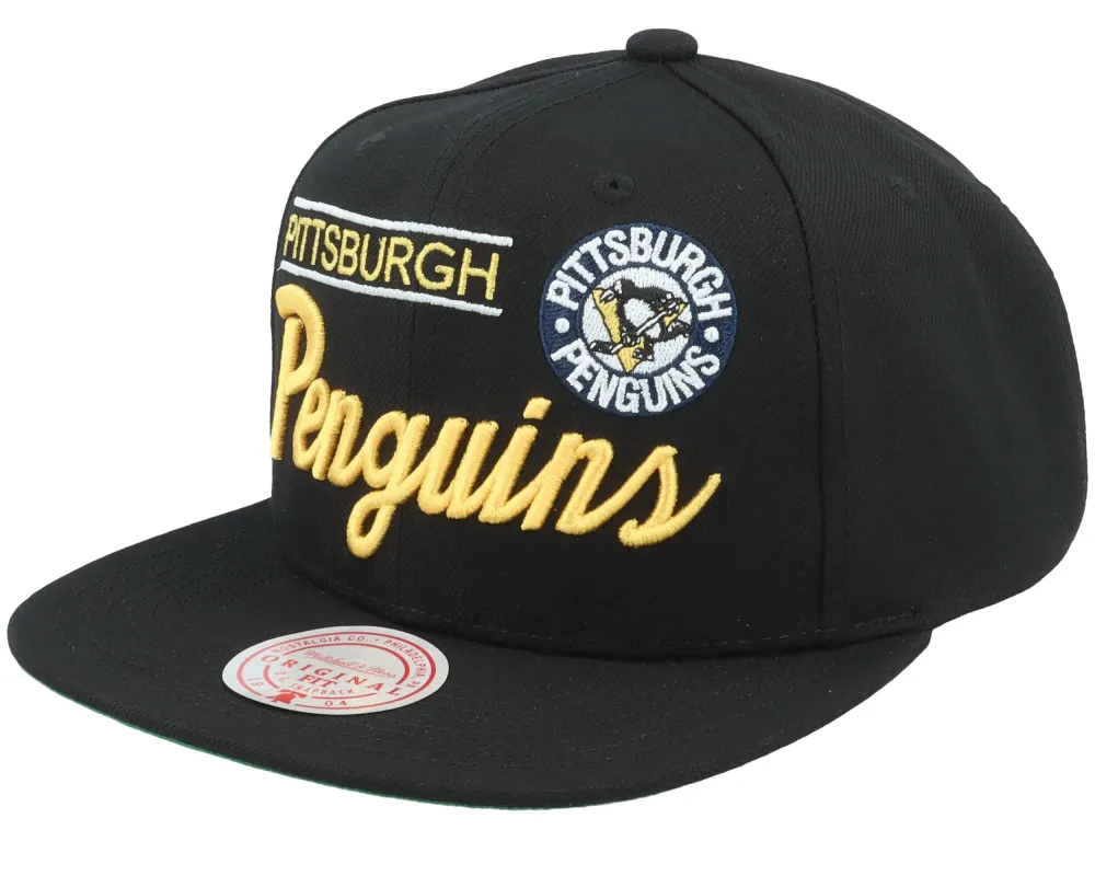 Mitchell & Ness Men's Nhl Retro Lock Up Snapback Penguins sold by Zulily