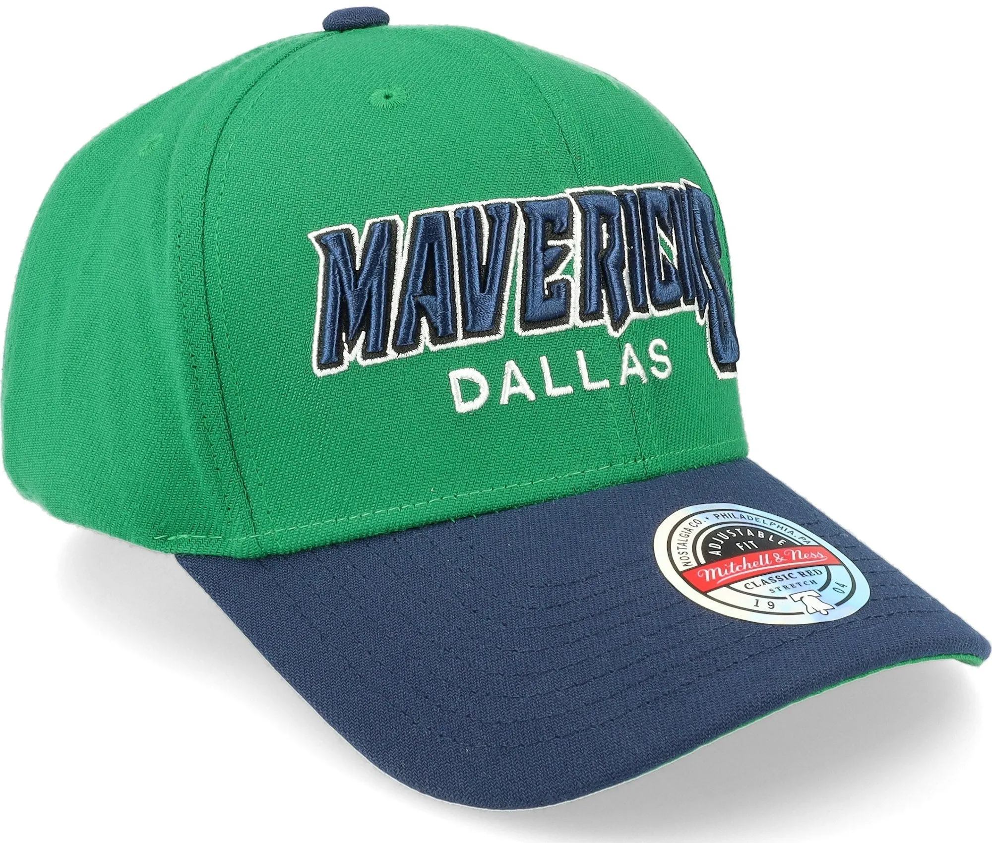 Mitchell & Ness Men's Nba Shredder Stretch Snapback Hwc Mavericks - Green sold by Zulily product image thumbnail 2