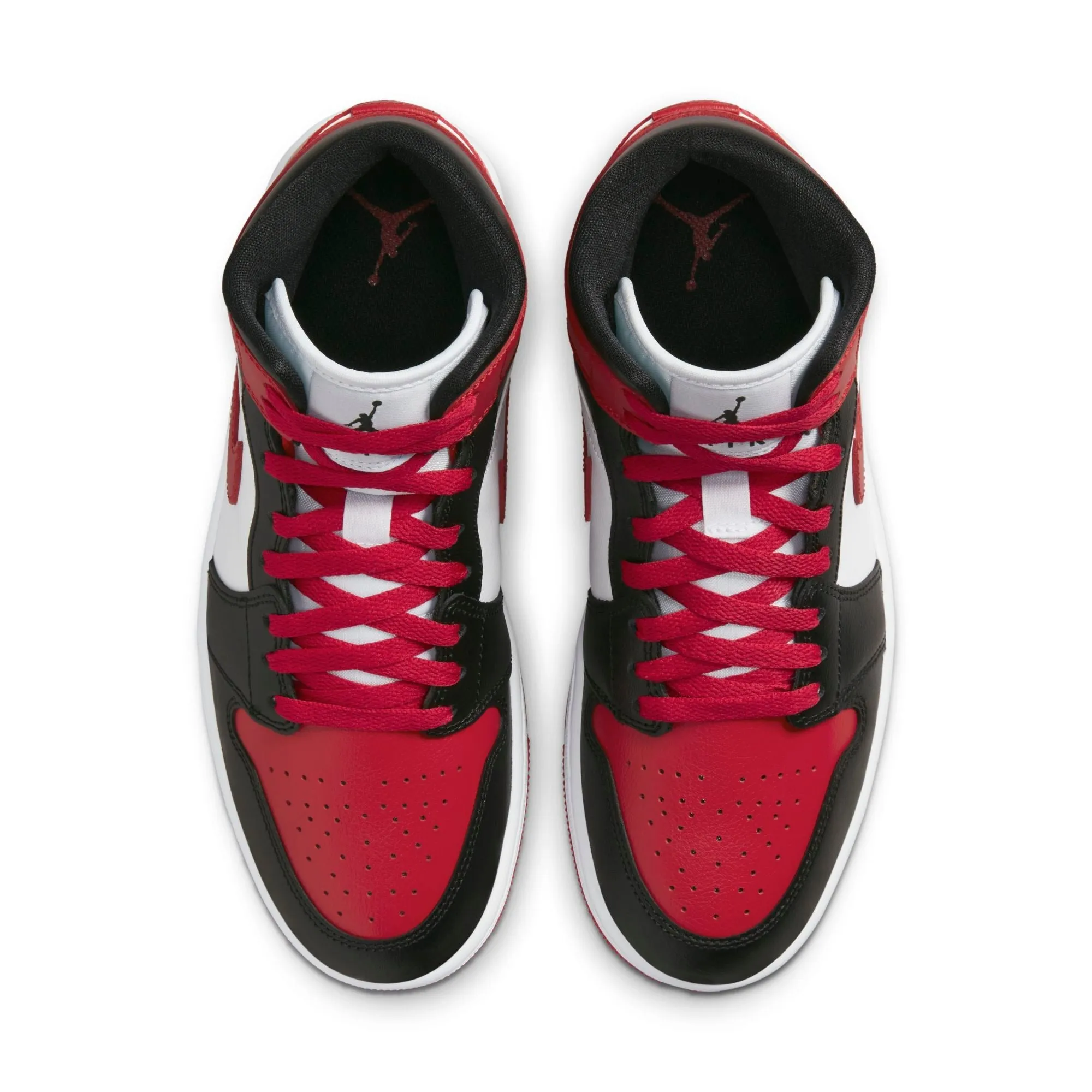Air Jordan Women's Retro 1 Mid 'Alternate Bred Toe' - Bq6472-079 sold by Zulily product image thumbnail 4