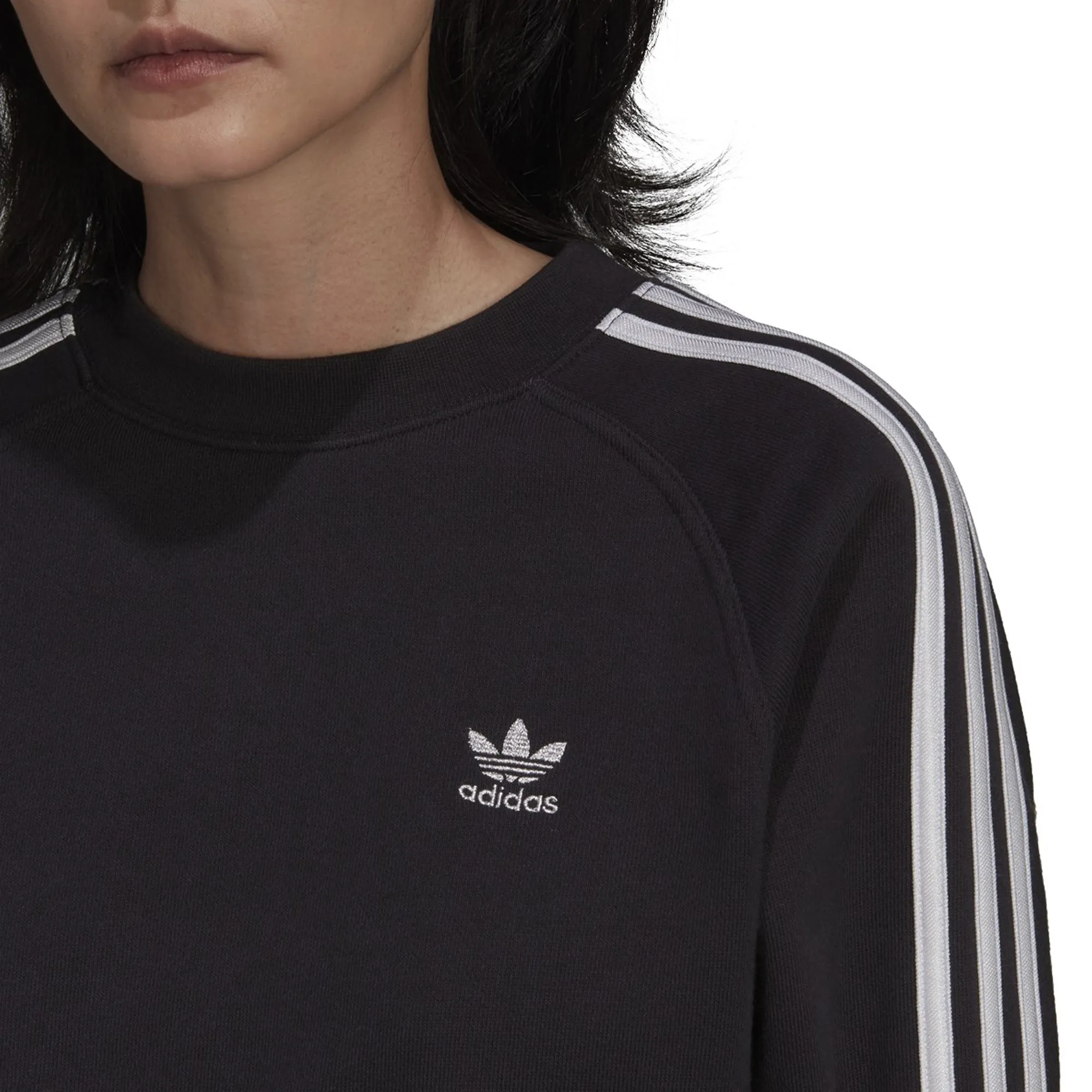 adidas Women's Originals Adicolor High Shine Crew Sweatshirt - Hf7530 sold by Zulily product image thumbnail 3