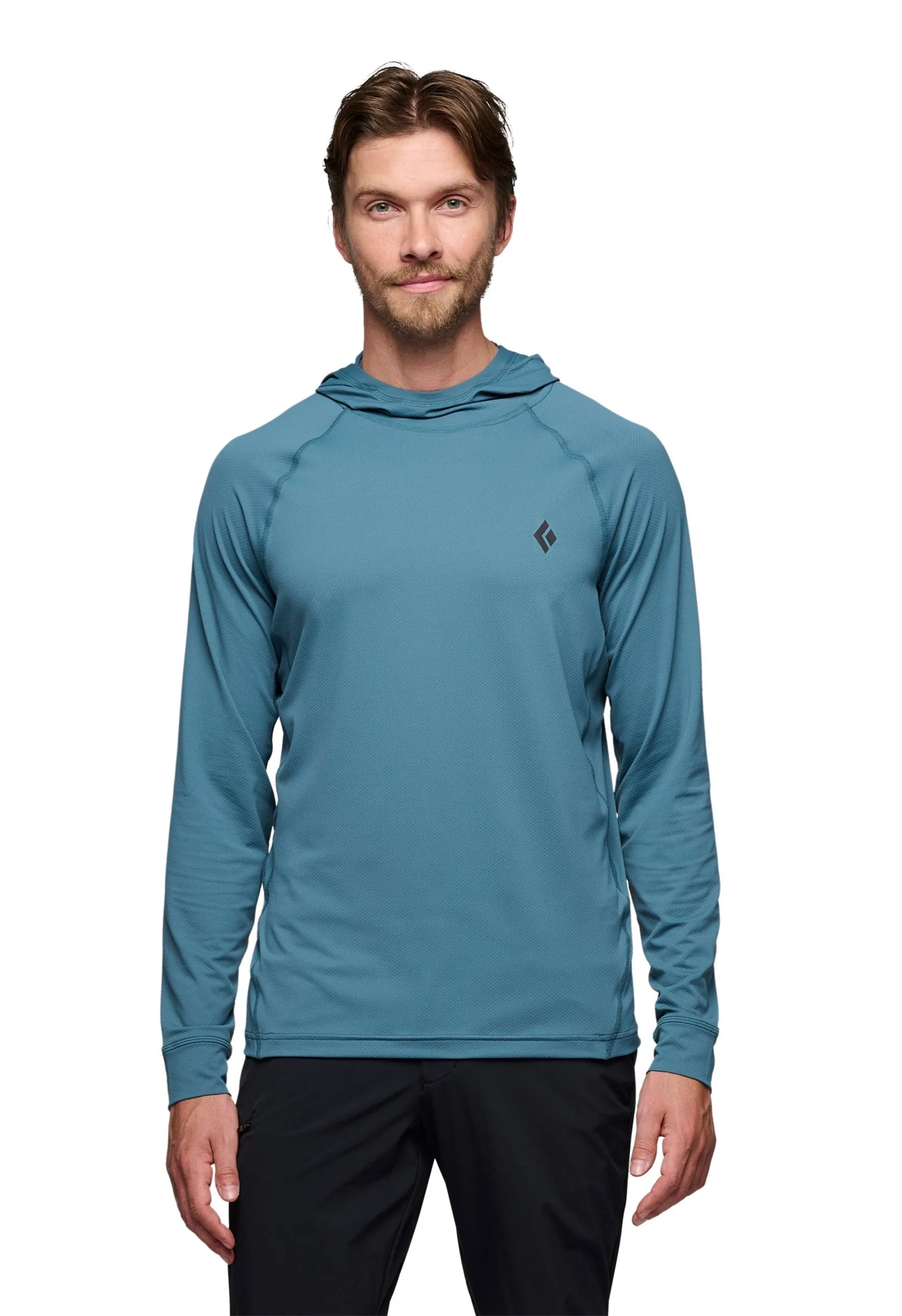 Black Diamond Men's Alpenglow Upf 50+ Hoody - Ap7520204064 sold by Zulily product image thumbnail 2