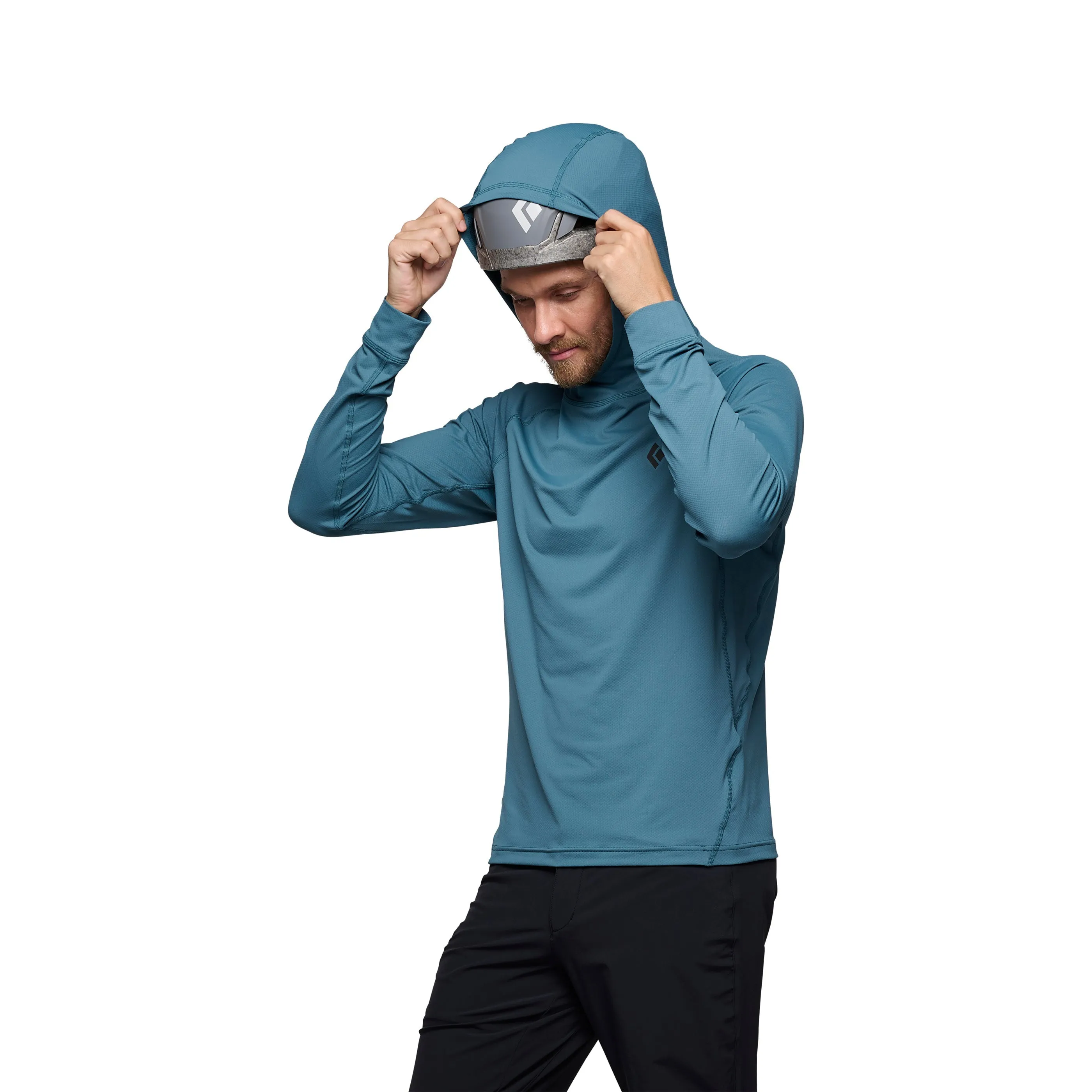 Black Diamond Men's Alpenglow Upf 50+ Hoody - Ap7520204064 sold by Zulily product image thumbnail 3
